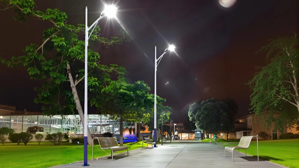 Park solar street light solution