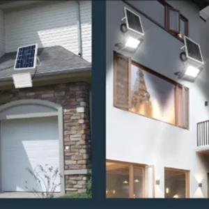 Solar flood light absorb energy at day and release energy at night