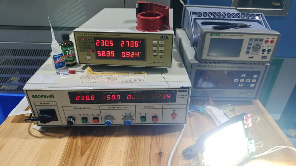 Insulation resistance test