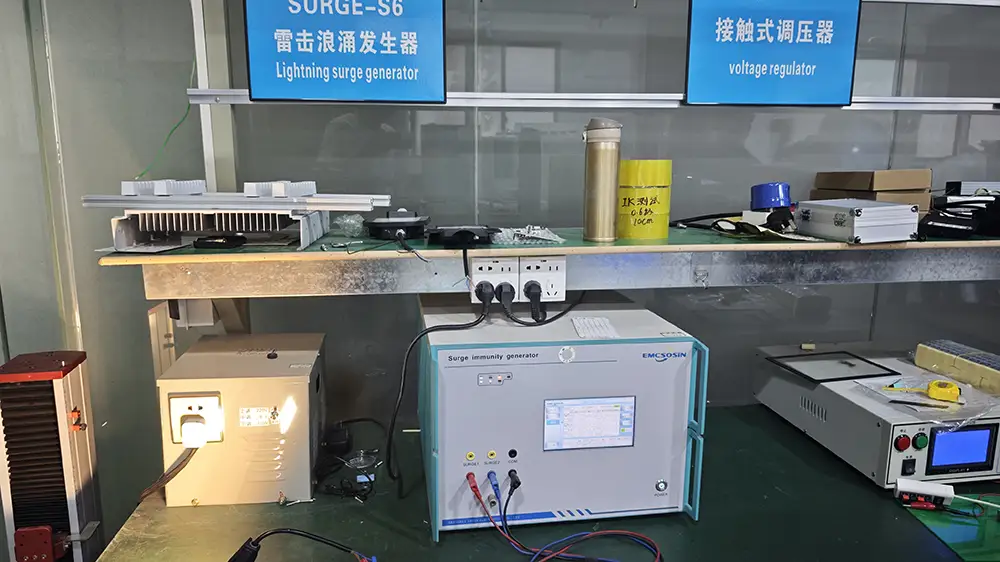Lightning surge generator